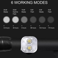 Gaciron W07W - Cykellygte